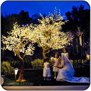 <span class=keywords><strong>Arbre</strong></span> de <span class=keywords><strong>cerisier</strong></span> artificiel à <span class=keywords><strong>LED</strong></span> IP65 pour la décoration de Noël en extérieur, vente en gros par Toprexdecor - Product Image 4