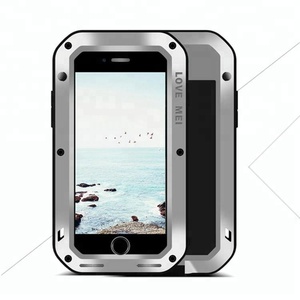 Ốp Lưng Chống Va Đập Kim Loại Nhôm Chống Sốc Chống Bụi Kính Cường Lực Mạnh <span class=keywords><strong>Gorilla</strong></span> Ốp Lưng Cho <span class=keywords><strong>Iphone</strong></span> 8 Plus Cho Nam Nữ - Product Image 3