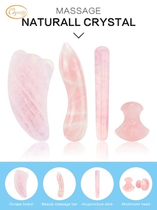 Profession elle Großhandel Gesichts <span class=keywords><strong>massage</strong></span> gerät für Gesicht Rosenquarz Jade Stein Gesichts walze - Product Image 6