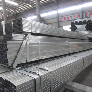 गर्म डूबा वेल्डेड आयताकार गैर माध्यमिक 12 गेज ट्यूब स्टील जस्ती - Product Image 4