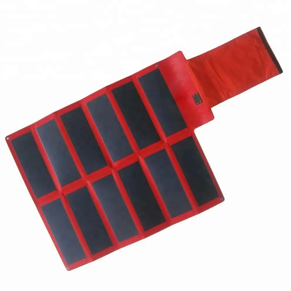 12V 태양 전지 팩 용 전압 접이식 태양열 충전기 odm 정션 박스