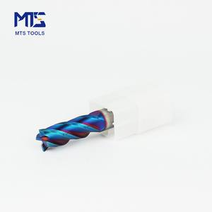 MTS OUTILS HRC65 carbure insert long cou rugueux arrondi cannelure simple fente spirale arrondi cortador plat vertical fraise - Product Image 4