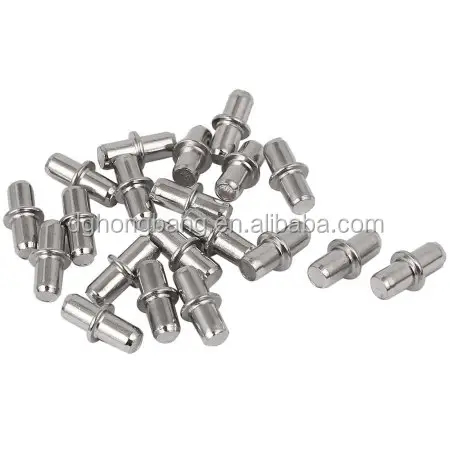 Tùy Chỉnh Kim Loại Kệ Fastener Kẽm Hợp Kim Kim Loại Tủ Bếp Tủ Quần Áo Kệ Pins Kệ Hỗ Trợ