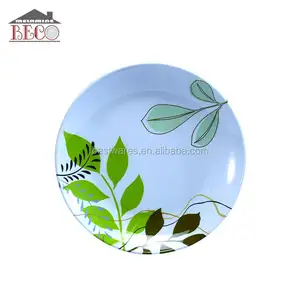 Ware Round Plate Plate Dish Großhandel Kunststoff Melamin China Made in China Kunden spezifisches unregelmäßiges umwelt freundliches Geschirr