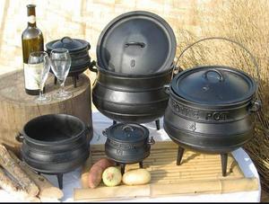 Önceden deneyimli güveç tenceresi 3 bacaklı Pot güney afrika Potjie Pot dökme demir su ısıtıcısı 3 #7.8Litre - Product Image 5