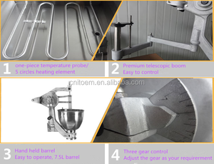 Machine de fabrication de trous de <span class=keywords><strong>donuts</strong></span>, dispositif manuel de Table - Product Image 4