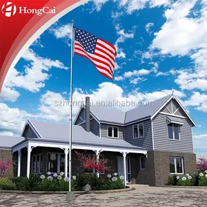 Bandeira ajustável pólo 20 pés para a venda/extensível país Flagpole exterior comercial - Product Image 1