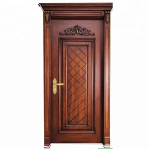 Popular Product Solid Wood Slab Interior Old Wooden Door For Sale