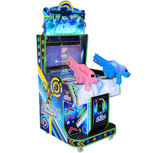 Mini Kids Shooting Game Machine Simulator 2 Player pistole elettriche macchina da tiro per realtà virtuale - Product Image 2