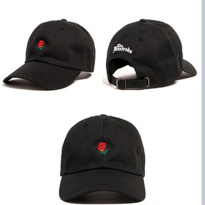 หมวกเบสบอลผ้าทอลายทแยง,หมวกเบสบอลปักลายดอกไม้สำหรับคุณพ่อ - Product Image 3