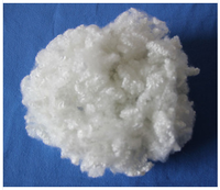 Fibre de polyester vierge creuse conjuguée 7D 64MM pour le rembourrage de coussins et l'emploi en filature