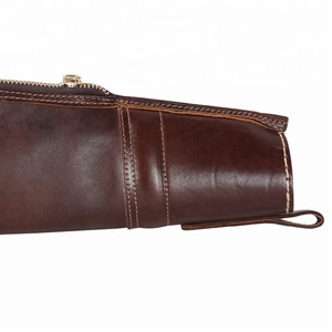 HIBO High End <span class=keywords><strong>Vintage</strong></span> Echt Lederen Bruine Pistoolholster - Product Image 5