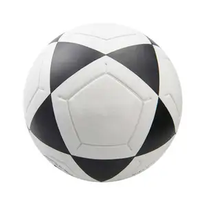 Gelamineerd Voetbal Pvc Wit En Zwart Voetbal