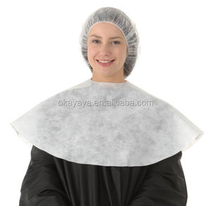 Babadores descartáveis não tecido, tampas não descartáveis para salão - Product Image 1