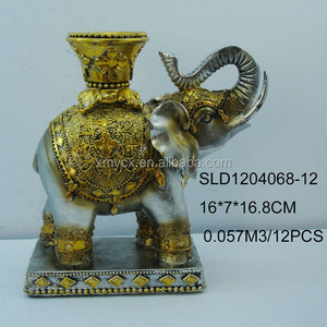 Bougeoirs éléphant en résine pour hommes, idée cadeaux - Product Image 6