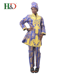 H & Q cheap good factory <span class=keywords><strong>old</strong></span> ladies pareos African long skirt for wholesale - Product Image 3