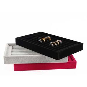 Высококачественные бархатные кольца-органайзер для ювелирных изделий - Product Image 5