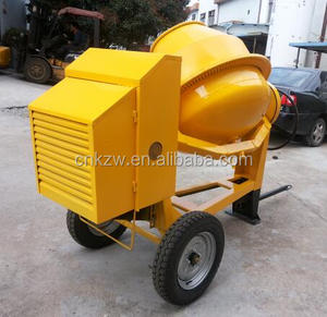 เครื่องผสมคอนกรีตดีเซลขนาดเล็กคุณภาพสูงแบบพกพา ความจุ 350 ลิตร ผลิตภาพ 10 ลูกบาศก์เมตรต่อชั่วโมง - Product Image 2