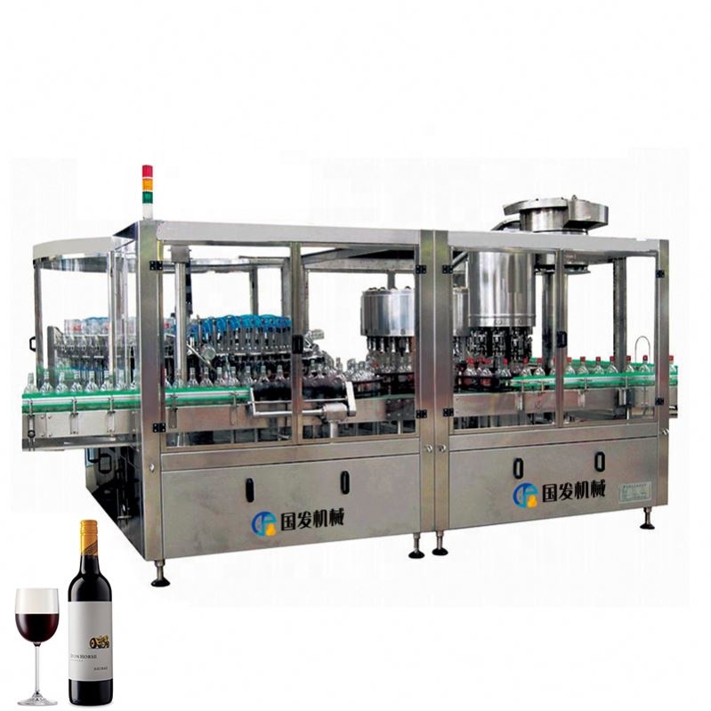 Wholesale High Quality Liquor Alcohol wine vodka whisky automatic bottling line with ce iso certification