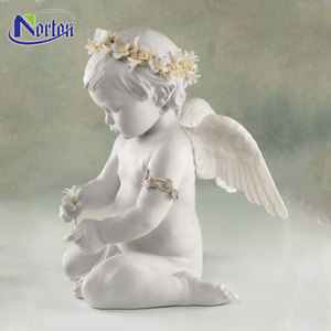 Su misura in marmo <span class=keywords><strong>maschio</strong></span> statua di <span class=keywords><strong>angelo</strong></span> con ali a grandezza naturale giardino moderno decorativo esterno intagliato a mano scultura per la chiesa di casa - Product Image 5