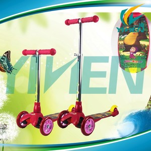 Tres ruedas scooter patada para los niños. nueva moda alta calidad que arropan sistemas childrern kick scooter - Product Image 1