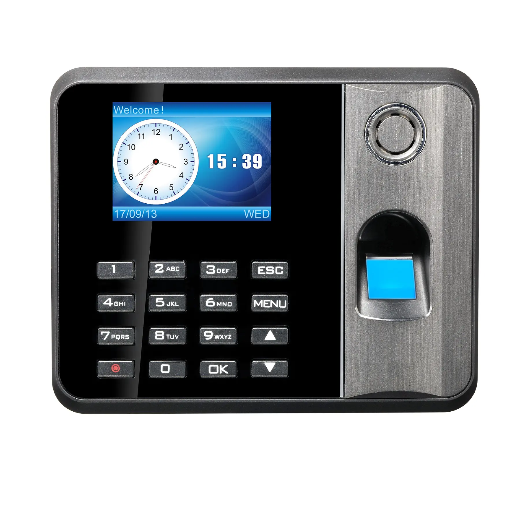 OEM Manufacturer Excel Reprot RFID Card Standalone Fingerprint Time Attendance System