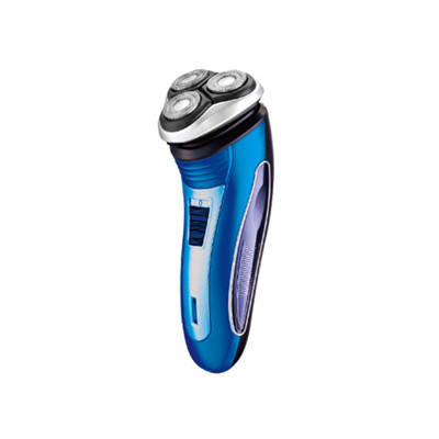 Kemei 2801 220V Afeitadora eléctrica recargable 3D cabezas de hoja flotante  triple maquinillas de afeitar recortadora de barba máquina de peluquero