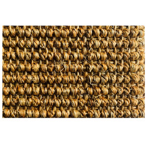 Tapis en sisal ignifuge avec bordure noire, facile à nettoyer, tapis ignifuge en sisal - Product Image 3