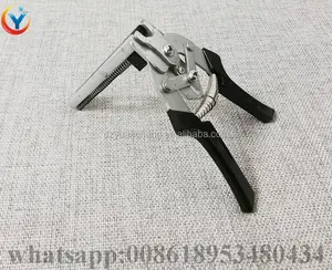 Pinza per anelli di maiale e 600 pezzi M clip graffette pollo maglia gabbia filo recinzione pinza fabbrica