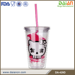 <span class=keywords><strong>Gobelet</strong></span> plastique de café Starbucks <span class=keywords><strong>avec</strong></span> <span class=keywords><strong>paille</strong></span> à double paroi - Product Image 5