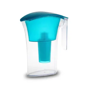 2.5L BPA Libero Carbone Attivo Depuratore di Acqua Potabile Filtro Impurità Rimuove Il Cloro Metalli Sedimenti Filtro Acqua Brocca