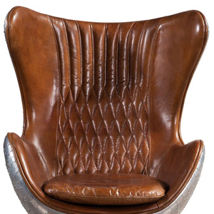 Meubles en cuir d'aviation dossier en aluminium <span class=keywords><strong>Arne</strong></span> <span class=keywords><strong>Jacobsen</strong></span> chaise en forme de Rivets pivotants chaises en aluminium moulé pour hôtel/Bar - Product Image 5