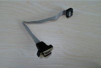KABEL RS232 Kabel Ribbon DB9 ke Kabel Fleksibel IDC 2*5P