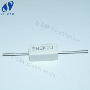 Hecho en china 5W2K2J 2,2 k <span class=keywords><strong>Ohm</strong></span> 5% 5w resistencia cerámica - Product Image 2