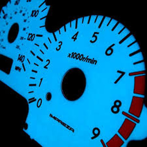 Tùy chỉnh EL Car Gauge Auto Meter OEM Speedometer Bảng điều chỉnh EL Glowing Gauge kỹ thuật số Bảng điều khiển - Product Image 3