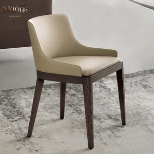 Silla de comedor de Hotel de madera del norte de Europa, fabricación China