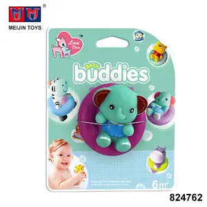 3.5 inch baby bathroom playing funny animal bath toy