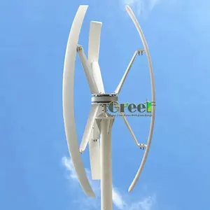 1kw Vertical axis wind generator H type on grid wind turbine