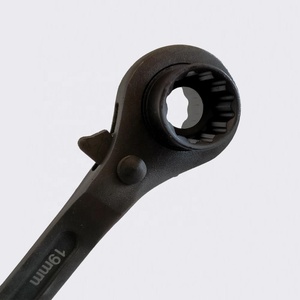 Double Ratchet Spud Wrench Ratchet Wrench <strong>Podger</strong> Socket <strong>Spanner</strong> 7/8" 3/4" 1-1/8" 1-1/4" - Product Image 3