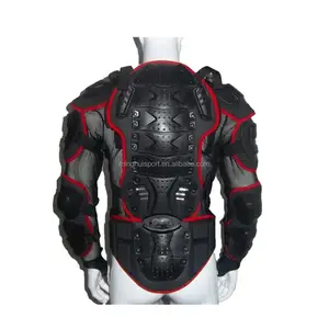 New Motorcycle Jacket Body Armor Motorcycle Red Armor Jacket Motocross Gear