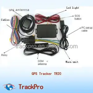 คุณภาพสูง GPS Tracker การใช้เซ็นเซอร์ Trackpro TR20
