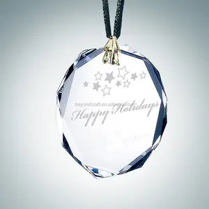 Prisma enfeites de pendurar vidro cristal vazio enfeite personalizado - Product Image 1