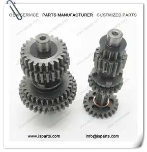 OEM CD70 אופנוע Gearshaft שידור חלקי עיקרי & דלפק פיר, ראשי ועזר פיר