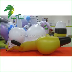 Inflatable Yellow Sexy Fox Animal Toys Model