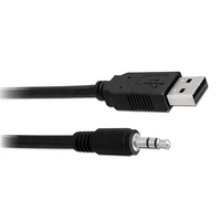 FT232R Serie USB RS232 a 3,5mm jack estéreo de 4 polos cable
