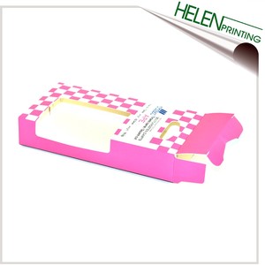 Benutzer definierte kleine Darts hängende Schachteln Karton Verpackung Papier <span class=keywords><strong>box</strong></span> mit Fenster - Product Image 4
