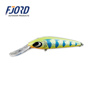 FJORD 85mm 14g meilleure <span class=keywords><strong>Action</strong></span> flottante eau salée en <span class=keywords><strong>plastique</strong></span> dur manivelle appât cuillère méné leurres de pêche - Product Image 3
