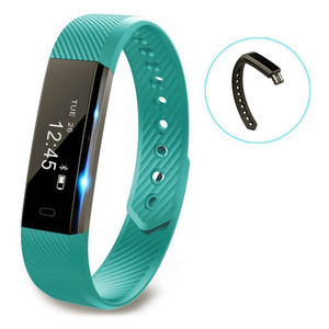 ID115 Smart Bracelet Fitness Tracker Step Counter Activity Monitor Band Alarm Clock Vibration <strong>Wristband</strong>