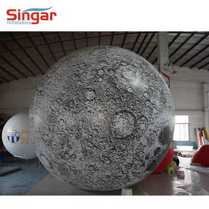 Globo Gigante Inflable de Helio con Forma de Luna, Modelo de Planeta para Decoración Científica - Product Image 2