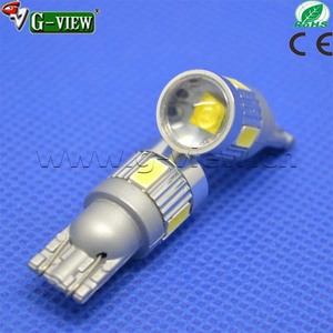 Vente chaude Haute Puissance T10 4SMD avec 5 W <span class=keywords><strong>cris</strong></span> Voiture Led <span class=keywords><strong>Auto</strong></span> tableau de bord Ampoule avec objectif - Product Image 1